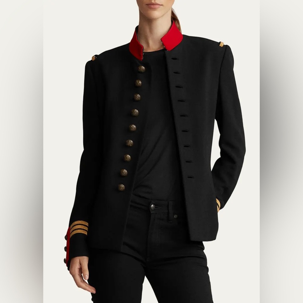 RALPH LAUREN COLLECTION
The Officer's Jacket, Black